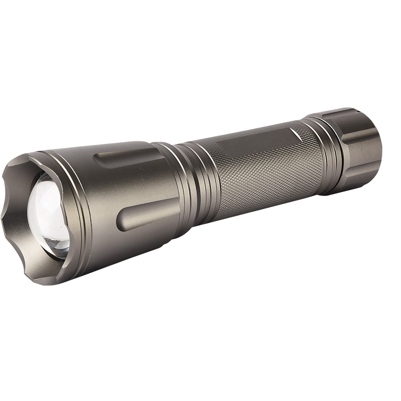 T6 COB LED flashlight with alum.